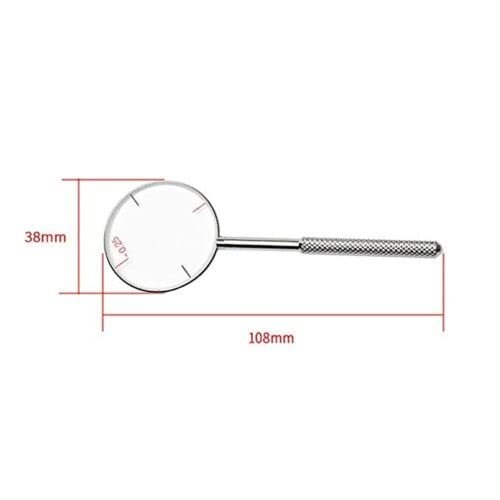 2Pcs Round Optical Cross Cylinder Lens Optical Instruments diopters (0.25/0.5) - Image 2