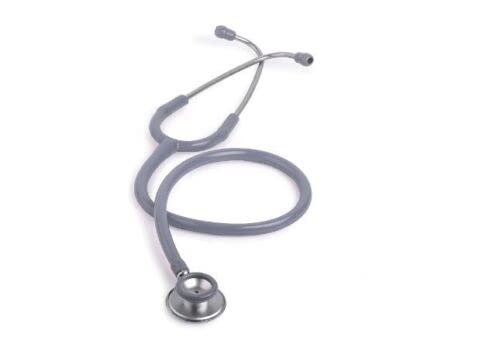 Supertone Stethoscope for Doctors & Medical Students (Grey Color Tube) - Image 3