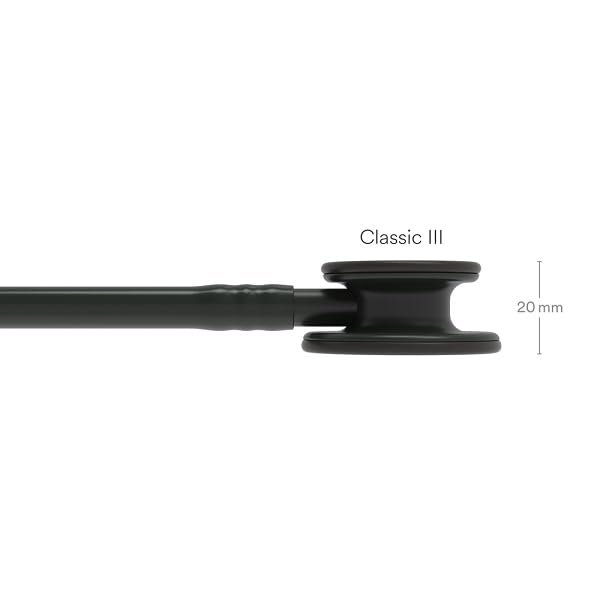 3M Littmann Classic III Stethoscope Black 27 Inch - Image 6