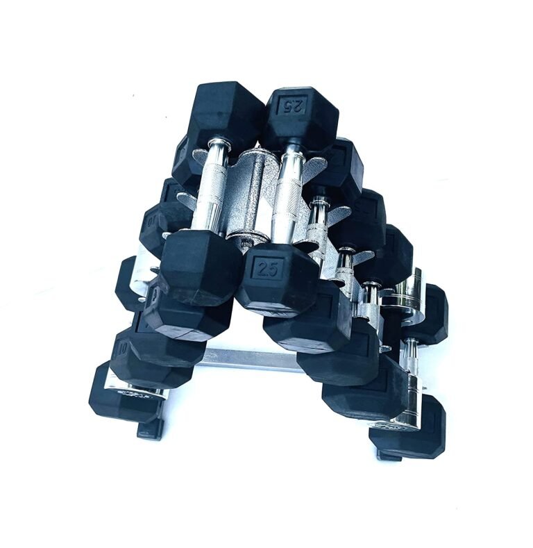 6-Pair Dumbbell Rack for Home Gym Storage (Dumbbells Not Included) - Image 5