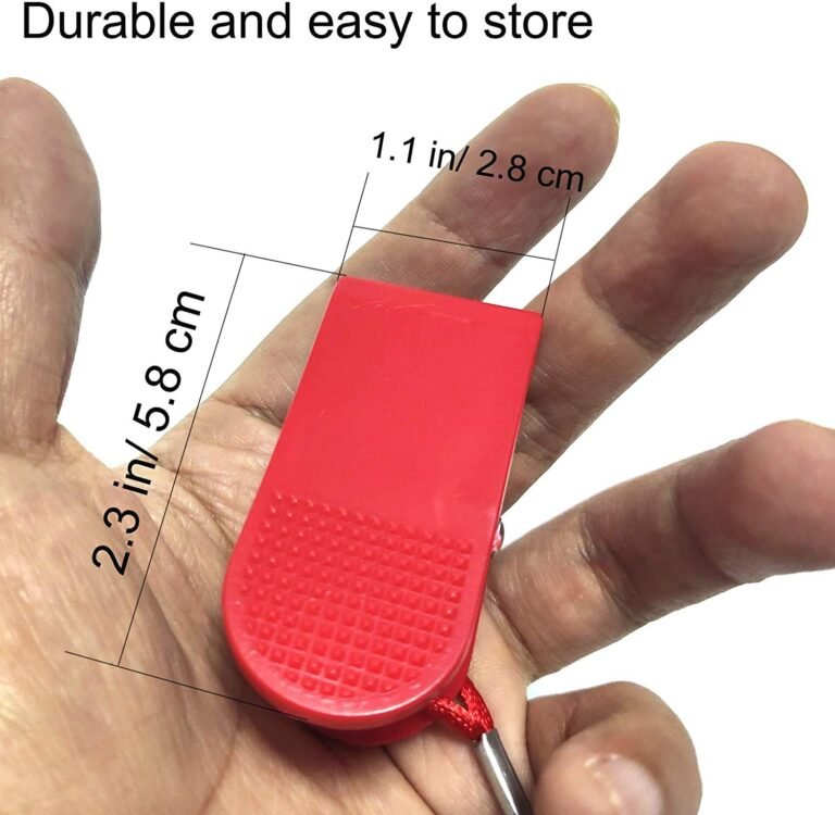 Universal Treadmill Safety Key with Magnet - Red - Image 3