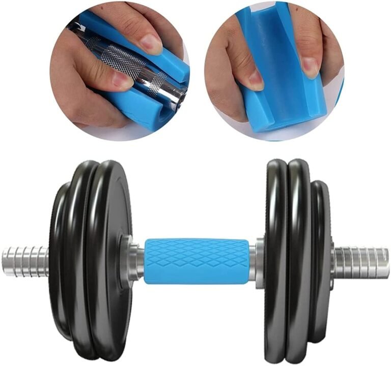 Gym Dumbbell and Barbell Grips | Fat Bar Grip fit Standard Barbell, Dumbell Handles, Bicep, Pull Up Bar, Rope Grips for Weight Lifting Fitness Training (Pack of 2) - Image 6