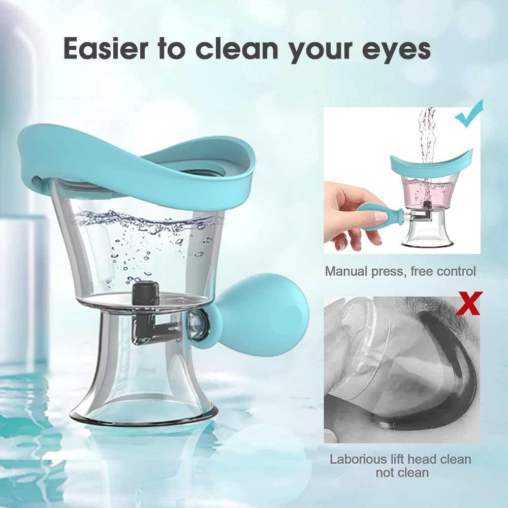 Eye Cleaning Cup Travel Silicone Eye Cleaning Cup - Image 2