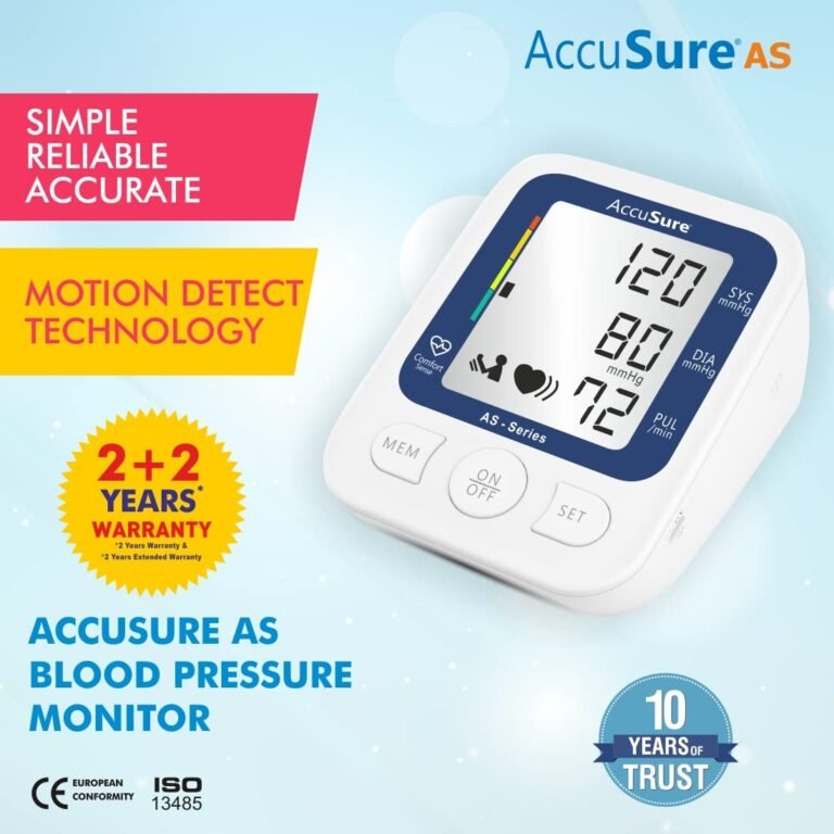 AccuSure AS Series Automatic Blood Pressure Monitor, White - Image 3