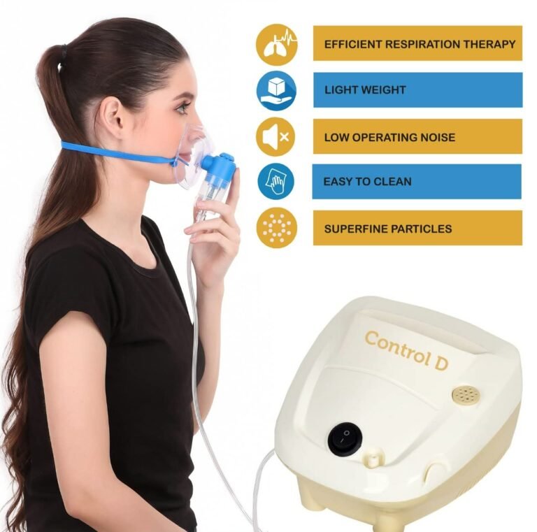 Homely Nebulizer Kit for Kids & Adults (Beige) - Image 3