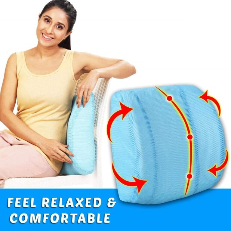 Memory Foam Lumbar Support Pillow for Back Pain Relief - Image 5