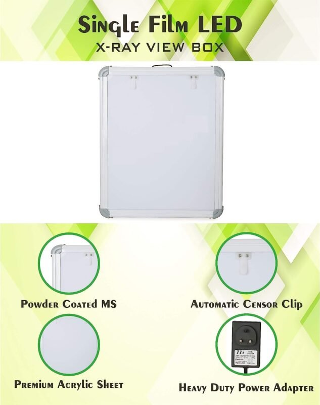 X Ray View Box LED Single Film with Brightness Control (Pack of 2) - Image 4