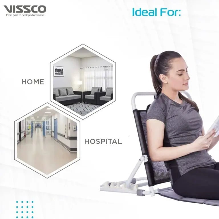 Back Rest for the Bed , Orthopaedic Back Support for Hospitalised Patients, Ergonomic and Scientific Design – Universal (Multicolor ) - Image 3