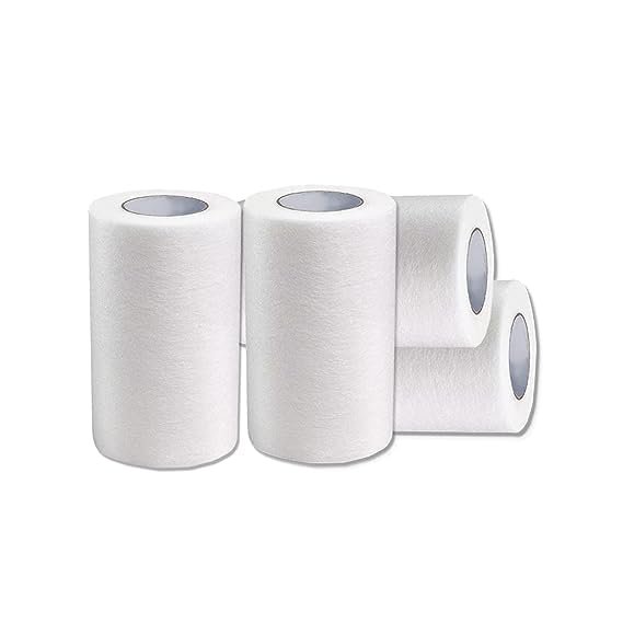 Tape - 3 Inch: Secure, Hypoallergenic Adhesive Tape for Wound Dressing, Medical Use, and Post-Surgery Care Pack of 4 - Image 4