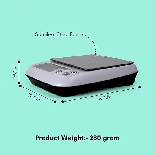 Jewellery Weighing scale-1000g x 0.01g(10mg) Digital Gold Weight Machine with High-Accuracy for Homes & Labs - Image 5
