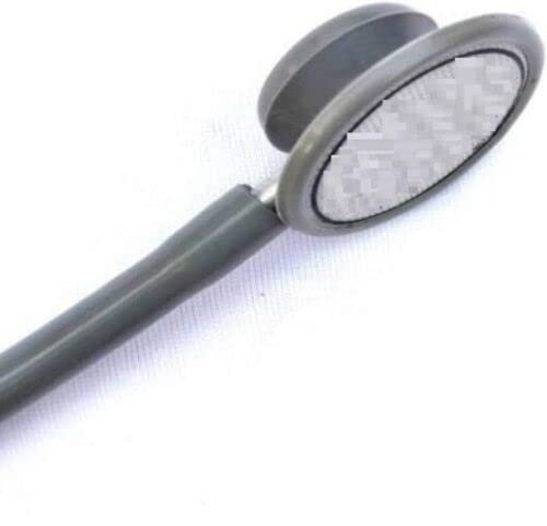 Dual Head Stethoscope for Doctors, Nurse, Physicians, Cardiology (Premium Grey) - Image 3