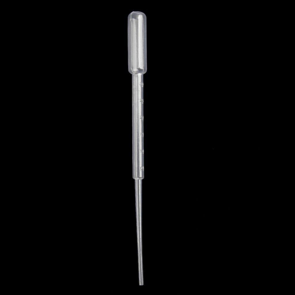 3ml Transfer Graduated Pipettes Graduated 0.5ml Plastic Dropper,(Pack of 50) Ink - Image 2