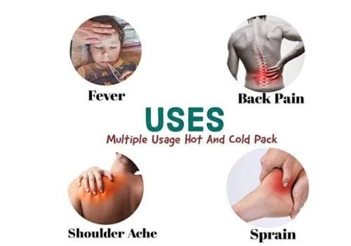 Hot and Cold Gel Pack for Pain Relief | Ice Pack Bag for Pain Relief Gel - Image 4