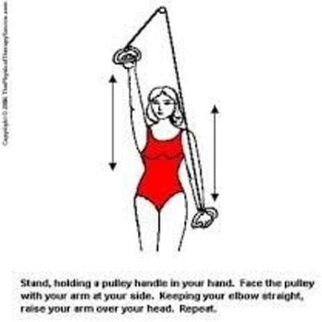 Shoulder Pully Manual Physiotherapy Paralysis Exercise Equipment - Image 4