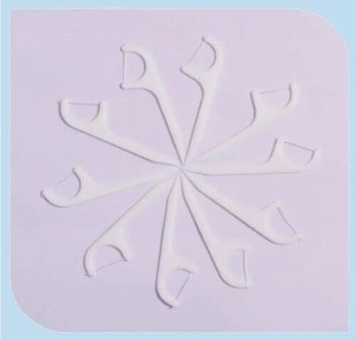 Dental Floss Toothpicks - 48 Plastic Toothpicks for Teeth - Image 5