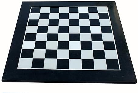 Tournament Chess Board, Genuine Leather Roll-up Set 12 x 12" inch - Image 2