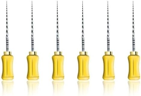 Ni-Ti Hand Files, 31mm, SX-F3 Assortment Gold, Pack of 6 - Image 2