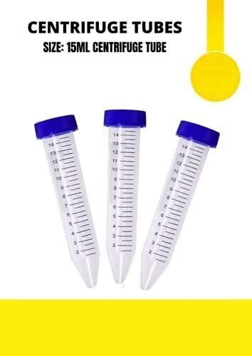 15ml Graduated Centrifuge Tube with Conical Bottom 50 Pcs - Image 2