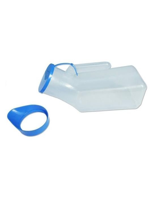 Autoclavable-male Urinal - Urine Bottle for Men | Urine Collector for Men - Women | Urinal Pot for Men | Urine Bottle for Women | Pee Bottle for Men Kids Patient, White - Image 2