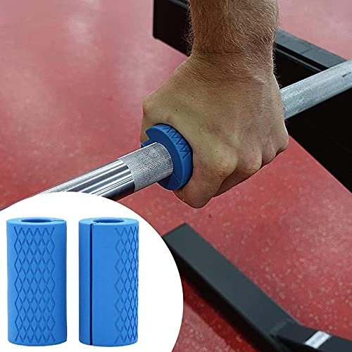 Gym Dumbbell and Barbell Grips | Fat Bar Grip fit Standard Barbell, Dumbell Handles, Bicep, Pull Up Bar, Rope Grips for Weight Lifting Fitness Training (Pack of 2) - Image 5