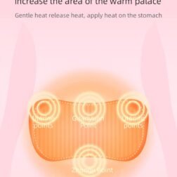 Heating Pad for Menstrual Cramps| Portable, Rechargeable & Cordless Heating pad for Menstrual Pain or Back pain | Back or Belly Warm belt for Women - Image 4