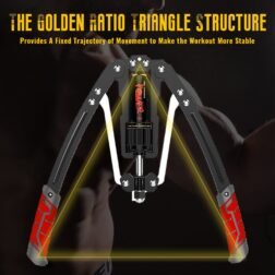 Hydraulic Arm Exerciser (22–440 lbs) for Chest & Shoulder Training - Image 3