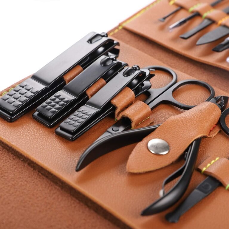 16-in-1 Professional Stainless Steel Manicure & Pedicure Kit with Grooming Tools - Image 2