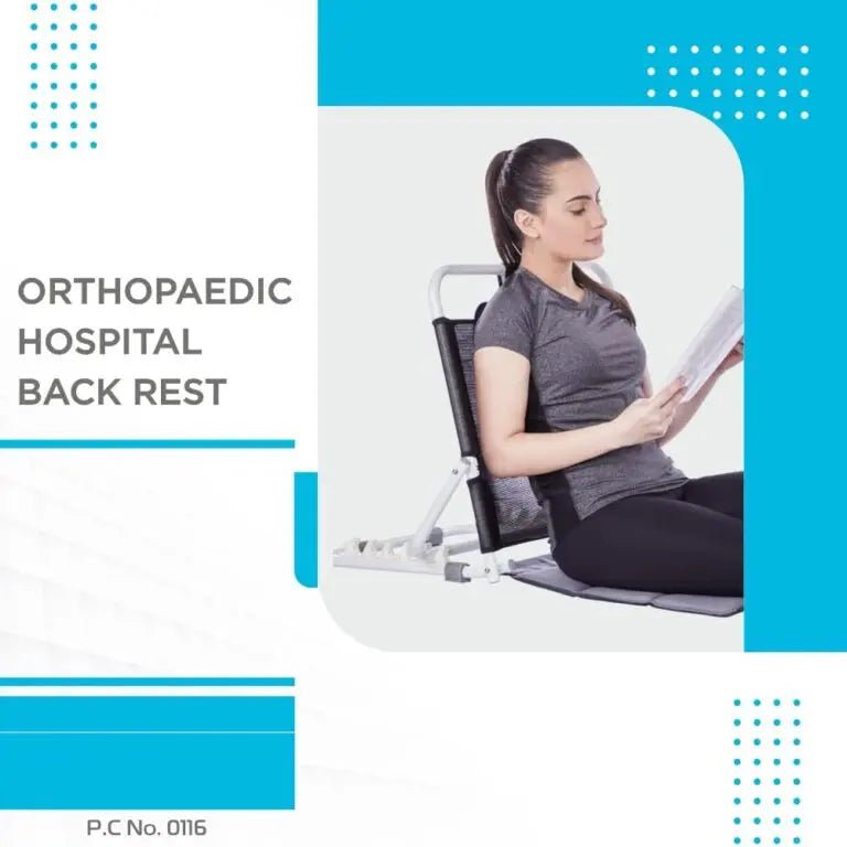 Back Rest for the Bed , Orthopaedic Back Support for Hospitalised Patients, Ergonomic and Scientific Design – Universal (Multicolor ) - Image 4