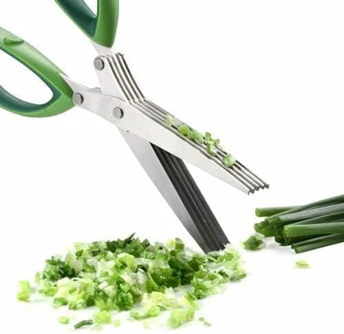 Kitchen Scissors with 5-Layer Stainless Steel Blades for Herbs and Spices - Image 2