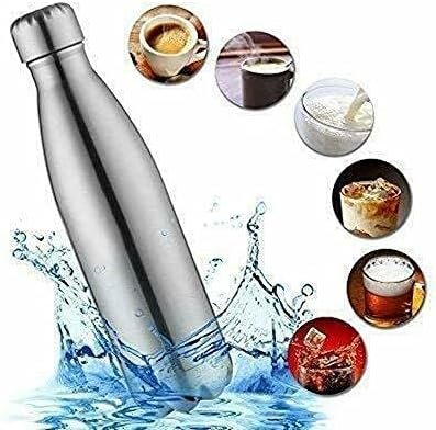 span Hot and Cold Upto 24 Hours Stainless Steel/Thermo Steel Double Wall Vacuum Water - Image 3
