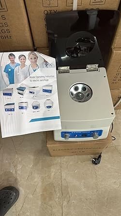 PRP Centrifuge Machine 4000 RPM Shockproof ABS Body Grey + Black Colour - Image 3