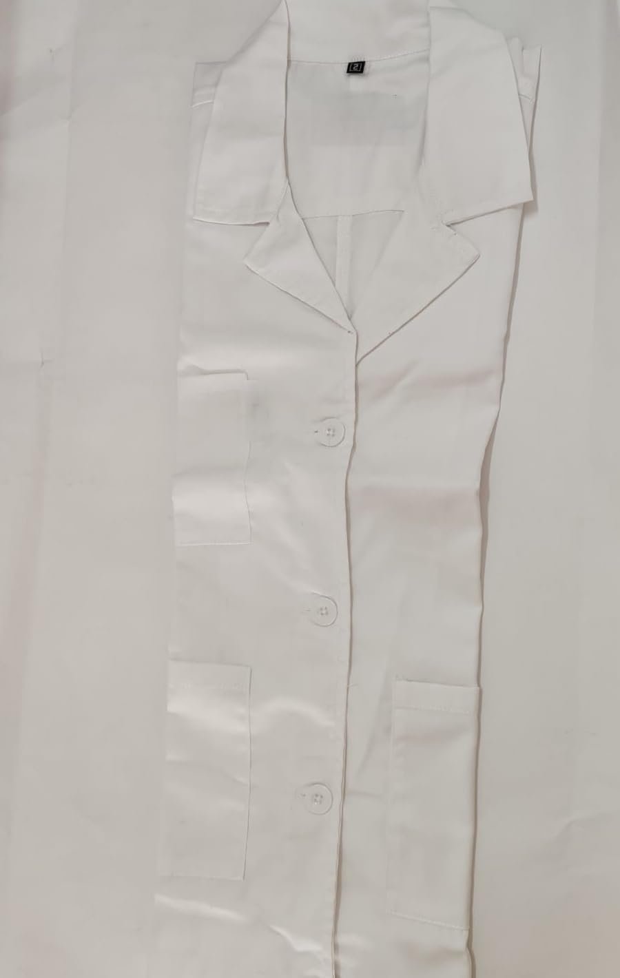 Women's Lab Coat | Poly Viscose Long Sleeves Long Medical Apron - Image 6
