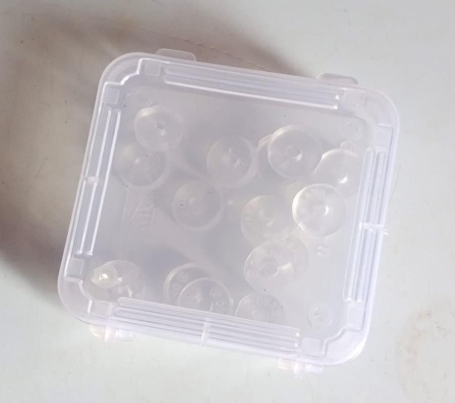 Pharmaceuiticals Round Shape Tap Washer (15 Pcs) Clear - Image 4
