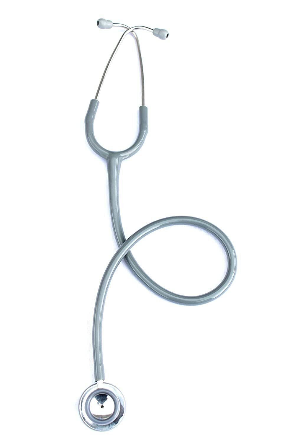 Dual Head Stethoscope for Doctors, Nurse, Physicians, Cardiology (Premium Grey) - Image 2