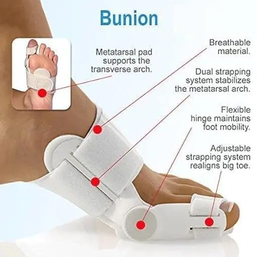 Bunion Splint, Toe Straightener Bunion Corrector for Women - Image 4