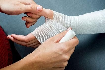 Pharmaceutical Elastic Bandage | Support Elastic Bandage (Pack of 12) (10CM(Width) X 3 MTR(Stretched Length)) - Image 4