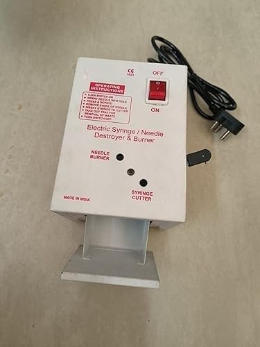 Metal Electrical Needle Destroyer, for Clinics,Labs and Hospitals - Image 3