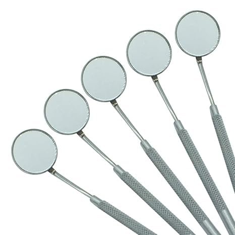 Dental Mouth Mirror with Handle (Pack of 5 Pcs) - Image 3