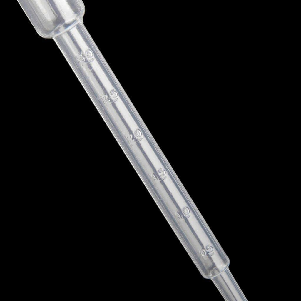3ml Transfer Graduated Pipettes Graduated 0.5ml Plastic Dropper,(Pack of 50) Ink - Image 4