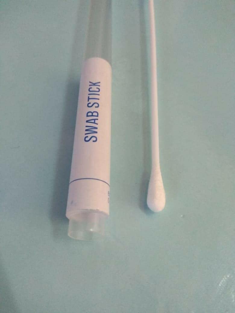 (Pack of 200), Wooden Sterilized Swab Sticks in Plastic Tubes - Image 3
