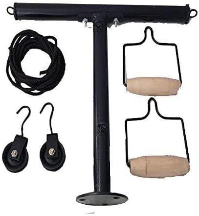 T Shoulder Pulley with Shoulder Abduction Ladder T Pulley for Frozen Shoulder Finger Ladder Physiotherapy Exercise Equipment Pain Relief (Combo Pack) - Image 5
