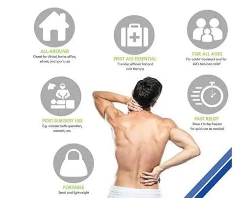 Hot and Cold Gel Pack for Pain Relief | Ice Pack Bag for Pain Relief Gel - Image 8