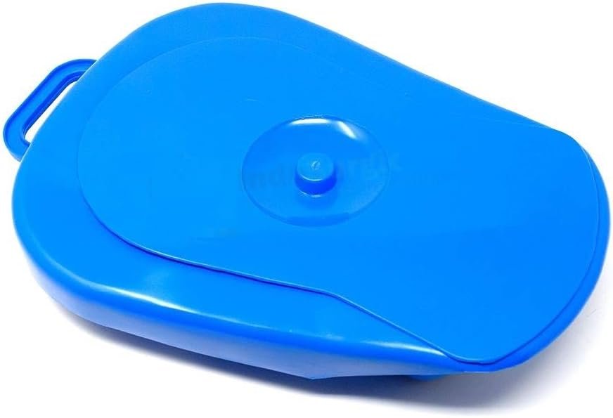 Polypropylene Bed Pan with Lid Unisex Medical Use - Image 2