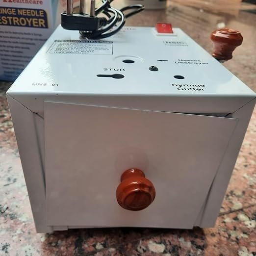 Metal Electrical Needle Destroyer, for Clinics,Labs and Hospitals - Image 5