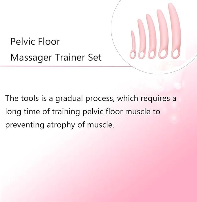 Pelvic Floor Dilator Set – 6 Piece Silicone Wellness Kit - Image 3