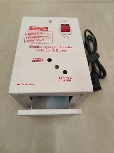 Metal Electrical Needle Destroyer, for Clinics,Labs and Hospitals - Image 2