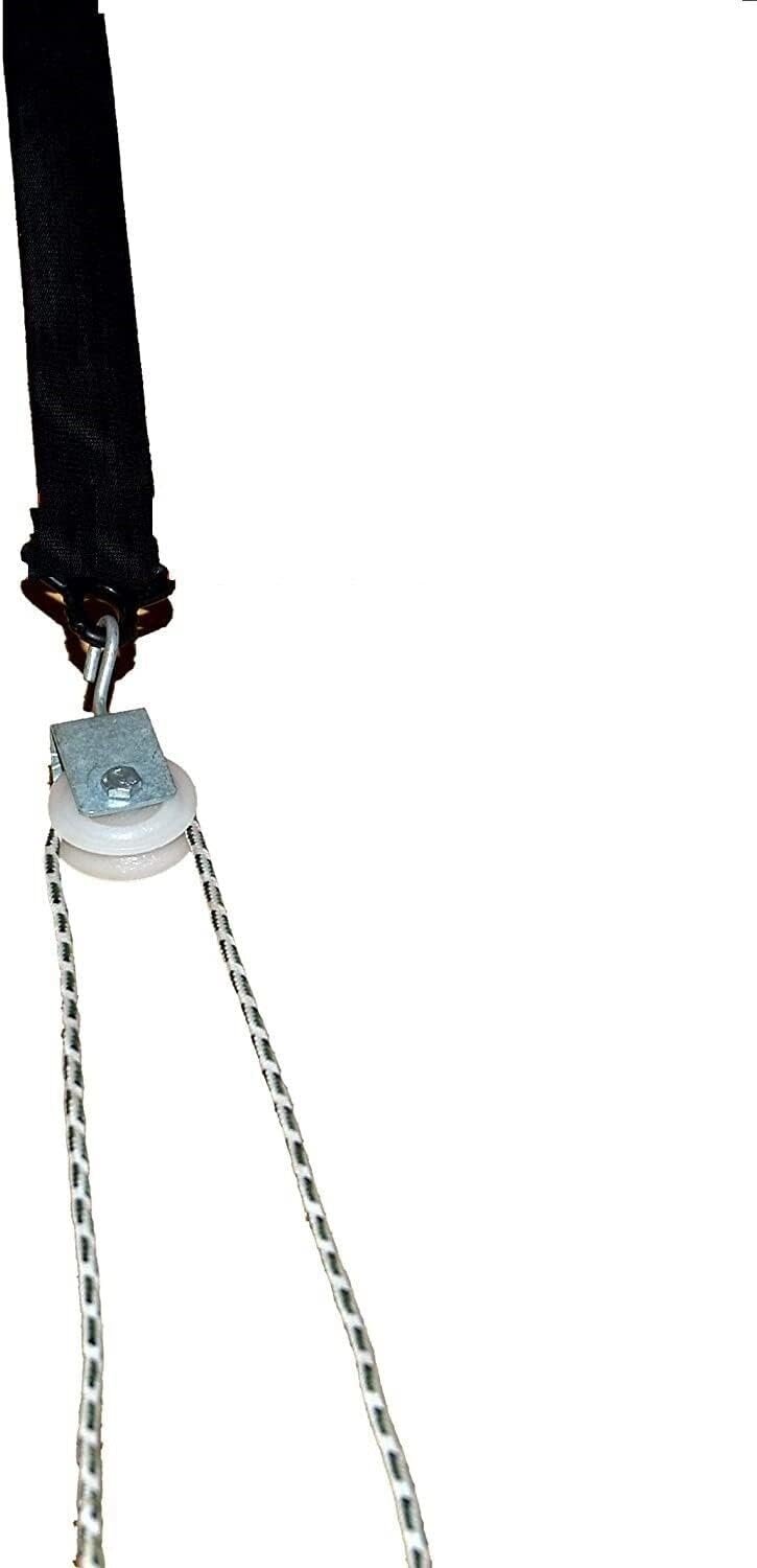 Plastic Handle Overhead Hand Shoulder Pulley Equipment Kit - Image 2