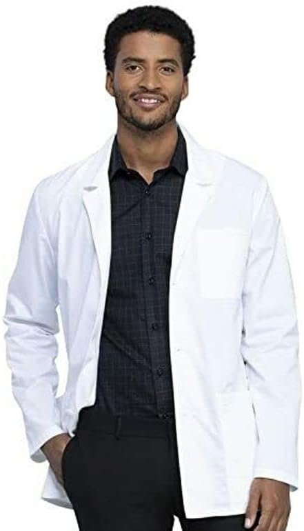 Doctor's Coat White Colored Unisex Made of Cozy and Durable Fabric. - Image 2