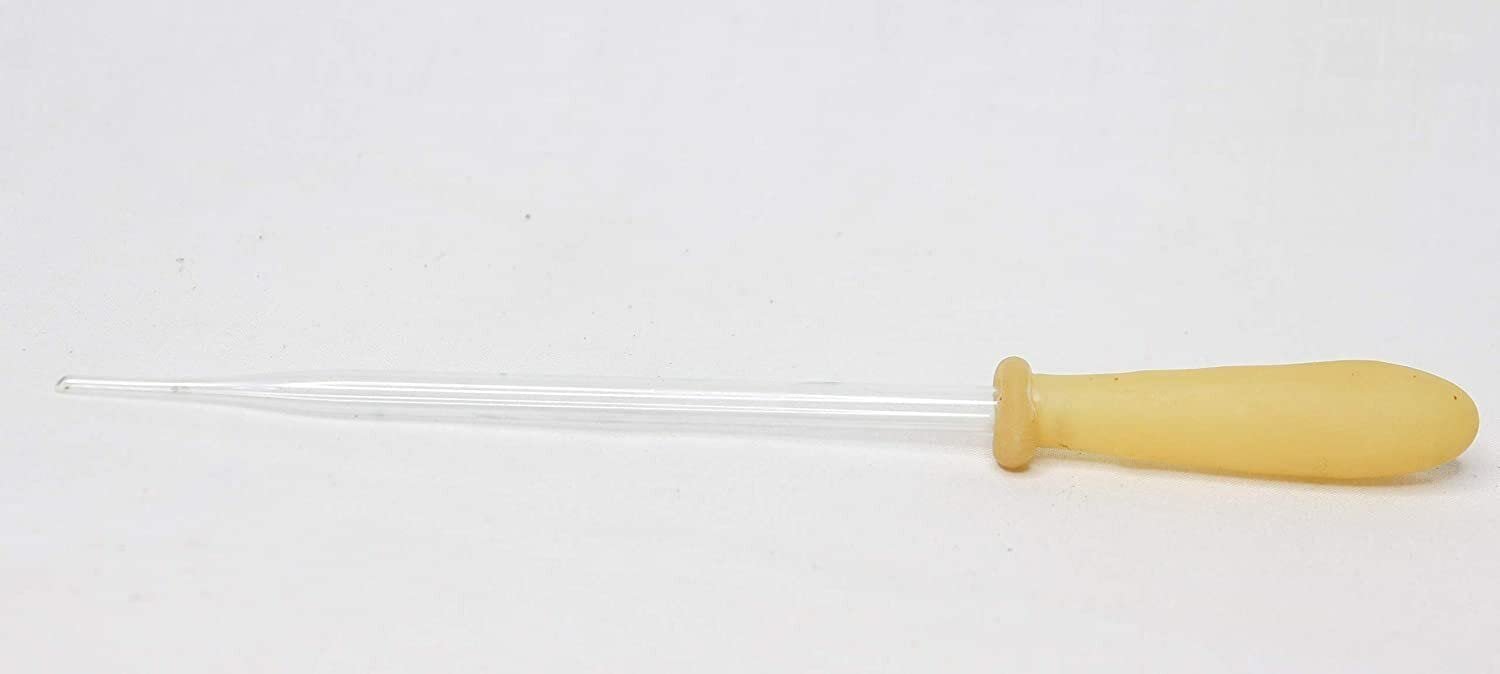 Glass Dropper 25 cm Long for Laboratory use Large(Pack of 6) with Powerful - Image 2