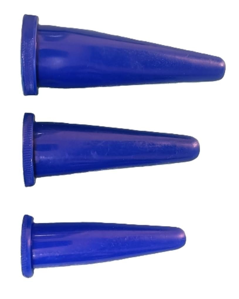 PVC Dilator || Designed to Open and Relax Internal/Externala Dilator Rectal Set of 3 (Small,Medium,Large) Blue Color - Image 2